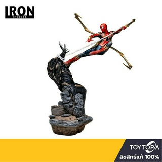 พร้อมส่ง+โค้ดส่วนลด Iron Spider vs Outrider: Avengers Endgame BDS 1/10 Scale  by Iron Studios (ลิขสิทธิ์แท้)