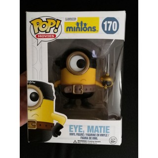 funko minions no. 170 Eye Mate โมเดลมินเนียน *กล่องไม่สวยจากการขนส่ง