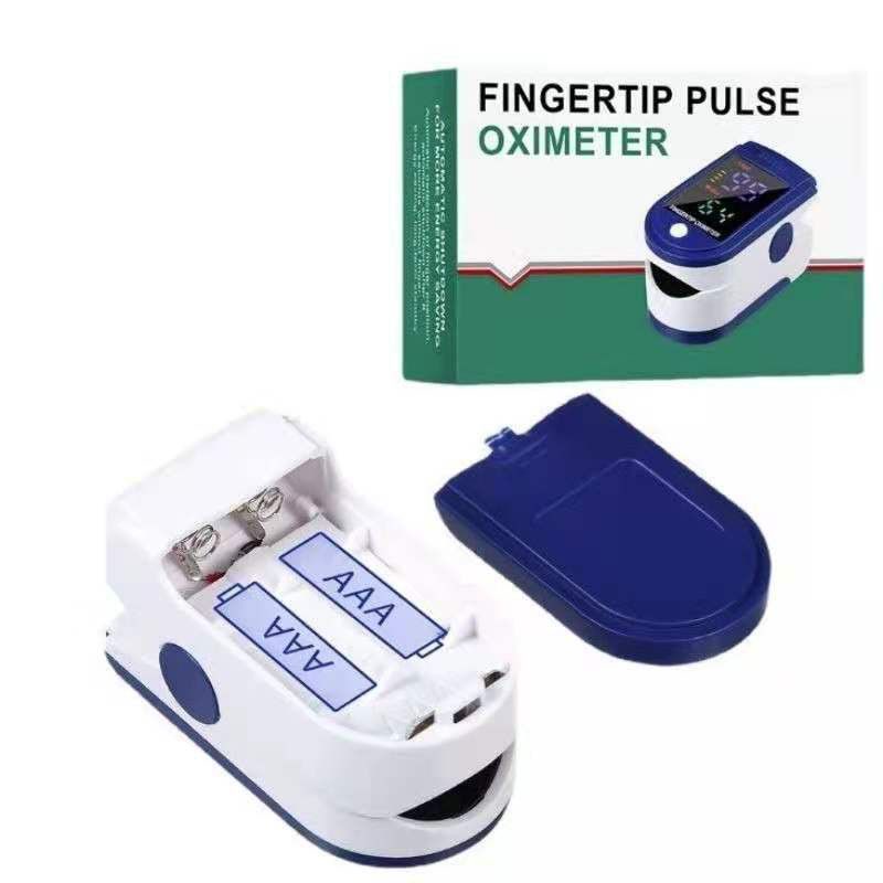 เครื่องวัดออกซิเจนปลายนิ้ว Fingertip Pulse Oximeter อุปกรณ์ตรวจวัดชีพจร
