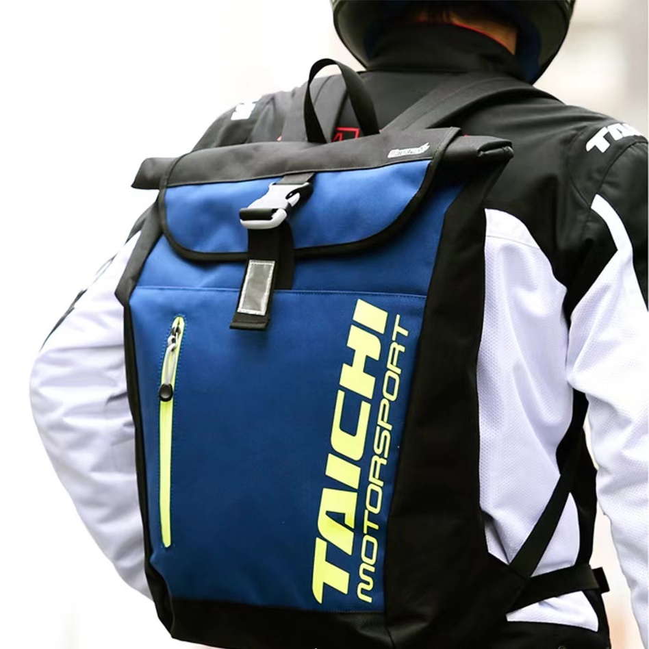 Rs TAICHI RSB271 กระเป๋าเป้สะพายหลัง กันน้ํา สําหรับขี่รถจักรยานยนต์