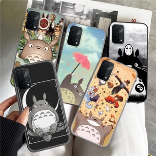 P285 เคสโทรศัพท์มือถือ แบบนิ่ม ลายอนิเมะ Totoro Spirited Away Ghibli สําหรับ Realme 2 A5 3 Pro 5 5i 5s Q 6 6i 7 7i