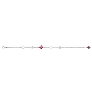 Aevari Siam Adenium Bracelet Sterling Silver 925