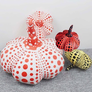 Halloween Murakami Pumpkin Pillow Yayoi Kusama The same Halloween Pumpkin Pillow Doll Plush Doll Decoration Room Funny Toy