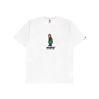 HH [ขายร้อน] คุณภาพสูงเดิมชุดว่ายน้ำ Aape Bape Ape-Man Camouflage Letter พิมพ์เสื้อยืดแขนสั้น Hip-Hop เสื้อยืดคอกลม