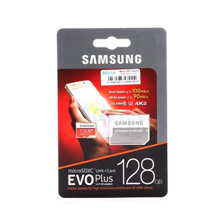 Micro SD 128GB Class10 Samsung EVO Plus (U3 100 MB/s.)