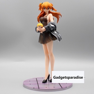 โมเดลฟิกเกอร์ PVC อนิเมะญี่ปุ่น GK Asuka Langley Soryu ขนาด 23 ซม.