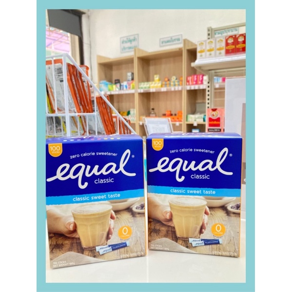 equal classic  วัตถุให้ความหวานแทนน้ำตาล