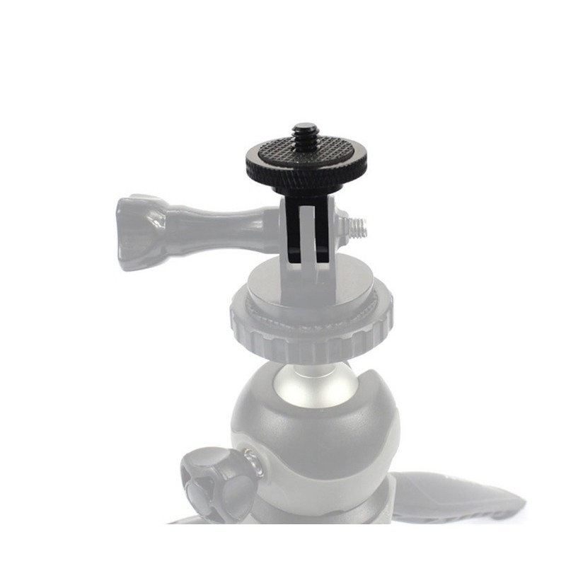 **อลูมิเนียม**ขาหัวสกรู1/4นิ้ว Aluminium 1/4 Screw Head Adapter. สำหรับแปลงขากล้องGOPRO กล้องแอคชั่นเป็นหัวสกรู