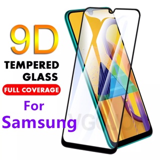 ฟิล์มกระจกนิรภัยกันรอยหน้าจอ 9D สําหรับ Samsung Galaxy J4 J6 J2 J7 J8 J3 A6 A8 A7 A9 Pro Plus 2018