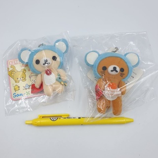 พวงกุญแจ ตุ๊กตา Rilakkuma งาน San-X  แท้ จากญี่ปุ่น ใหม่ ป้ายห้อย