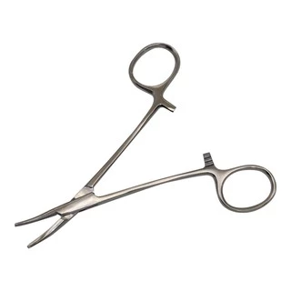 สแตนเลสคีมหลอดเลือดคีมผ่าตัดคีม Hemostatic ล็อคคีม