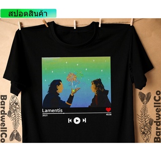 Loki Fire Work Scene เสื้อยืดแขนสั้นพิมพ์ลาย Loki &amp; Loki Fire Work Scene สําหรับผู้ชาย