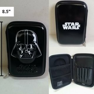 ลิขสิทธิ์แท้ กล่องดินสอ Smiggle 3D ลายด้านหน้านูนขึ้นมาค่ะ ลาย สตาร์วอร์ (Starwars) ขนาด 6x8.5นิ้ว