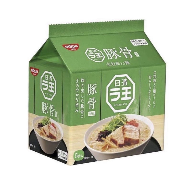 Nissin Raoh Rame Noodle Soup Tonkotsu Flavor