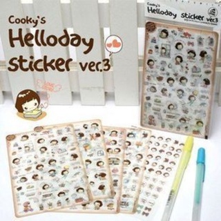 Cookyshop Helloday sticker ver.3