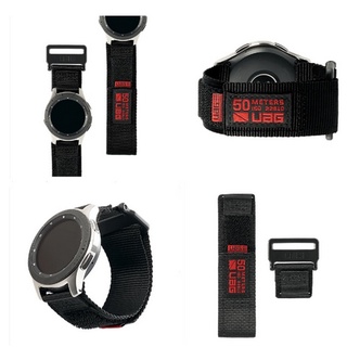 Uag สายนาฬิกาข้อมือไนล่อน Velcro 20 มม. 22 มม. สําหรับ Samsung Huawei Watch Galaxy Watch Huawei