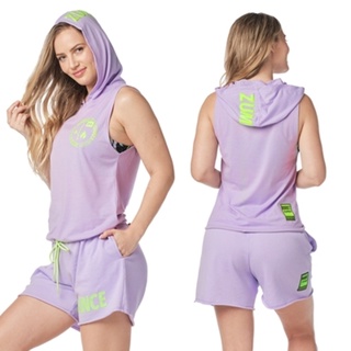 Zumba EST. 01 Sleeveless Hoodie (เสื้อฮู้ดออกกำลังกายซุมบ้า)