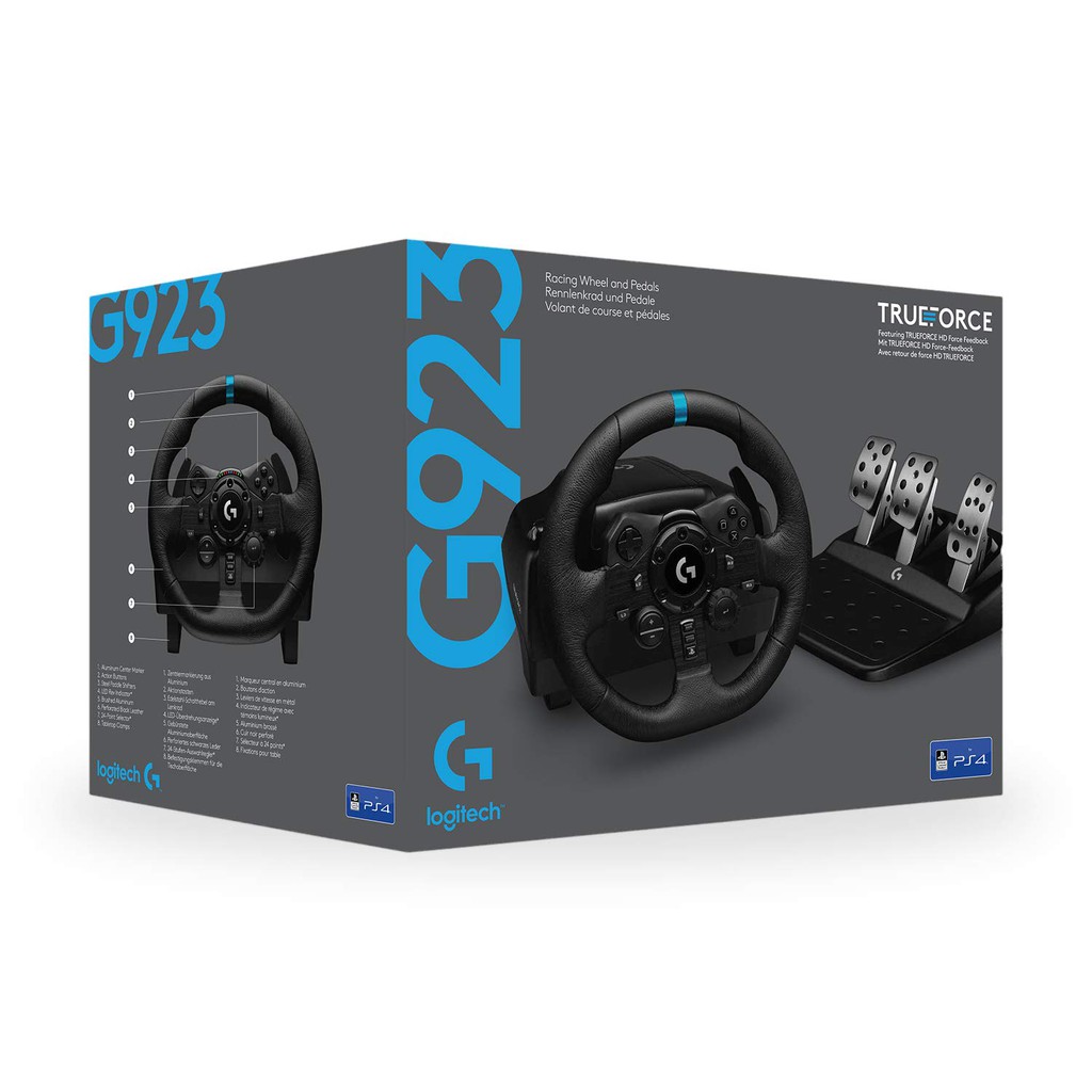 Logitech G923 Racing Wheel+พร้อมเกียร์ พร้อมส่ง - langames.net - ThaiPick