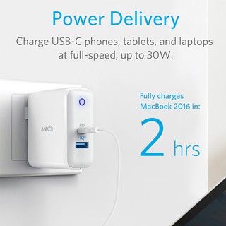 【Shopee Mall】Anker Dual Port 35W USB C Wall Charger A2636