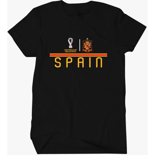 T-shirt T-shirt World Cup QATAR 2022 Spain / T-shirt World Cup Spain Fifa World Cup Premium Combed Distro