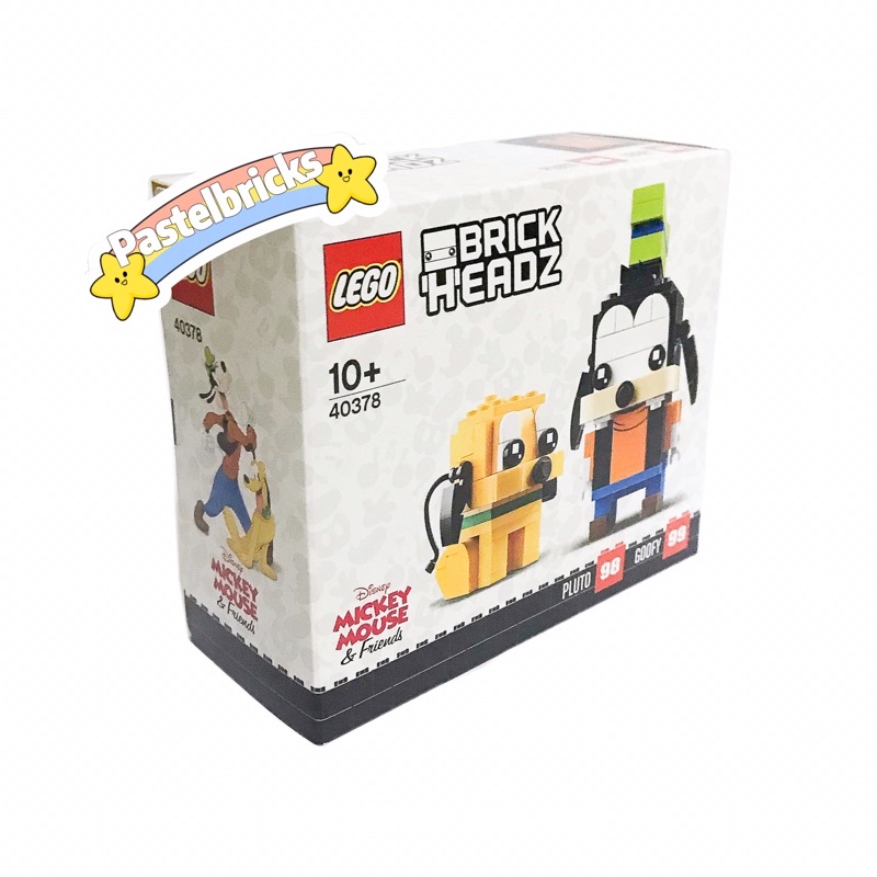 LEGO BRICKHEADZ 40378 Mickey mouse & Friends -Pluto&Goofy