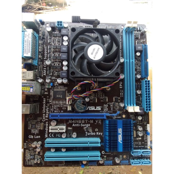 Asus M4N68T-M V2 Socket AM3 พร้อม cpu Athlone ll x2-250