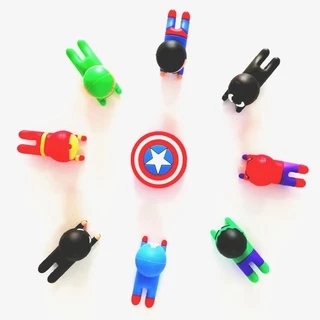 【ส่งจากไทย】Cable Bite ที่กันสายหัก ลายการ์ตูน cable protector สำหรับ สายชาร์จ สำหรับiPhone/Android/Type-C