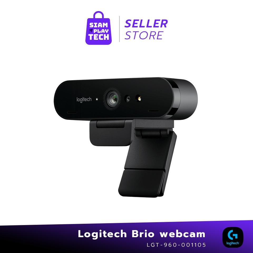 LOGITECH BRIO ULTRA HD PRO WEBCAM 4K กล้องเว็บแคม กล้องคุณภาพ