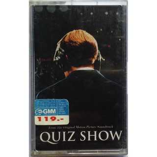 Cassette Tape เทปคาสเซ็ตเพลงประกอบภาพยนต์ Quiz Show ลิขสิทธิ์