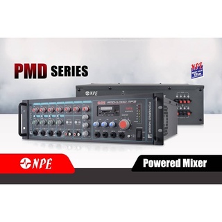 NPE PMD-1000MP3 (USB, FM, Bluetooth) เพาเวอร์มิกส์เซอร์