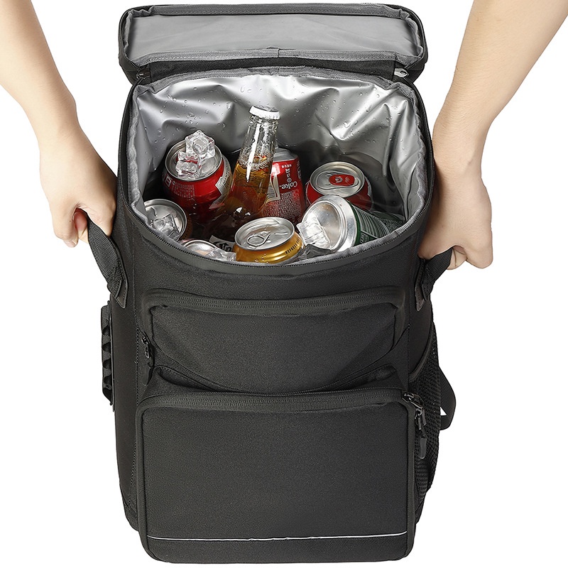 กระเป๋าเป้สะพายหลัง ขนาดใหญ่ จุของได้เยอะ ป้องกันการรั่วไหล เหมาะกับปิกนิก กลางแจ้ง ตั้งแคมป์ เบียร์ เก็บความสดใหม่