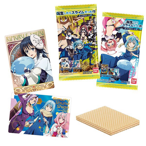 [ Ora Ora ] ครั้งนั้นฉันกลับชาติมาเกิดเป็น Slime Tensei Slime Wafer box เบอร์ 2 นําเข้าจากญี่ปุ่น