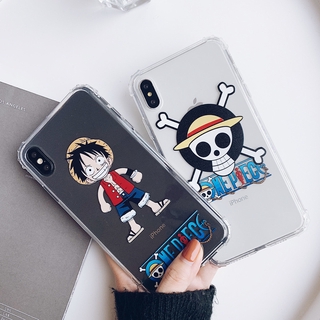 เคสโทรศัพท์มือถือนิ่ม ลายการ์ตูนอนิเมะ One Piece Luffy Skull สําหรับ Infinix Smart 6 Plus Hot 20S 12 Play Zero X Neo 1 2 Plus 5 A60s S23 A49 A58 A57 A37 A26 A36 A56 S15 P37 P36