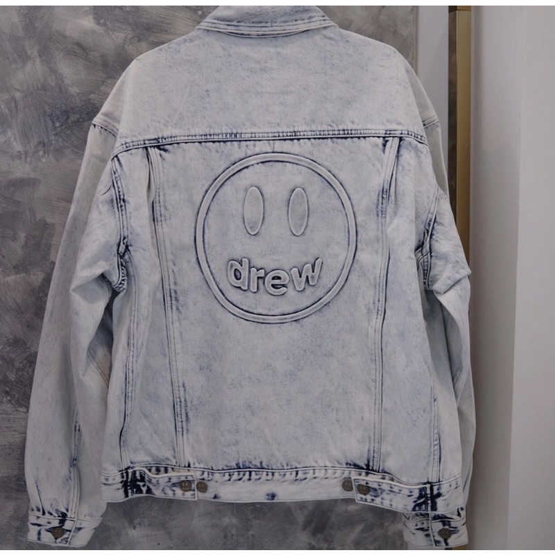 🔥สินค้าพร้อมส่ง🔥 JDBOY- Drew house mascot denim jacket Size S-XL ของแท้เท่านั้น💯