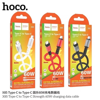 Hoco สายชาร์จ60W สำหรับTypeC to TypeC แท้100%