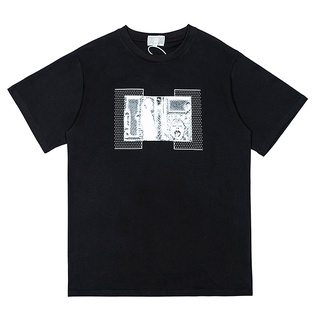 Tshirtคอลูกเรือcrew neckC.e cavempt ce เสื้อยืดแขนสั้น ผ้าฝ้ายแท้ พิมพ์ลาย สําหรับผู้ชาย และผู้หญิง-4XL