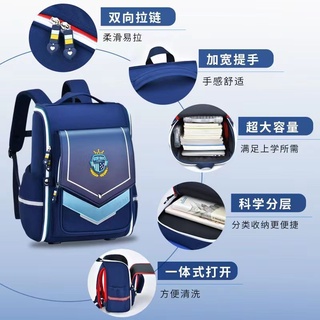 Tienca Schoolbag ใหม่นักเรียนโรงเรียนประถมศึกษาระดับประถมศึกษาพิเศษ -การลดภาระภาระทั้งหมด -ในถุงลากลมอังกฤษหนึ่งในอังกฤษ