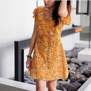 Honey floral mini dress