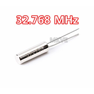 (5ตัว)  32.768kHz Watch Crystals คริสตัล ออสซิเลเตอร์ Watch Crystals , กว้างยาว3x8mm. (รหัสสินค้า M00215)