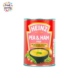 Heinz Pea &amp; Ham Soup 400g ไฮนส์ ซุปถั่วและแฮม 400กรัม