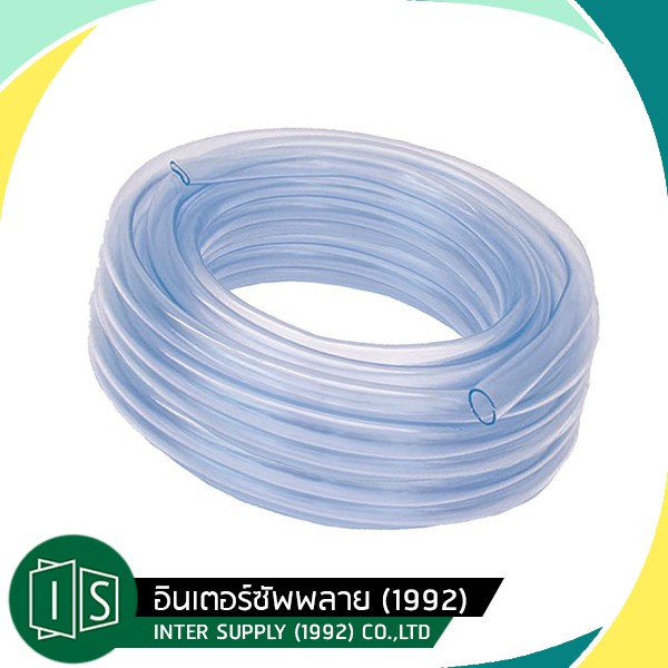สายยางใส 1/4" / 5/16" / 3/8" 1/2" / 5/8" / 3/4" 7/8" สาย ยาง รดน้ำ ท่อยางใส (ราคาต่อเมตร) สาย ยาง 4 