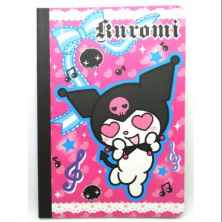 สมุดโน้ตสีสันสดใสลายลิขสิทธิ์แท้ Sanrio Kuromi