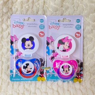 Babi Care จุกนมดูดเล่น พร้อมสายคล้อง หัวแบน รุ่น MK828-1