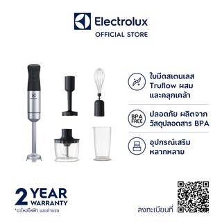 Electrolux E5HB1-59GG เครื่องปั่นแบบมือจับ (Stainless Body) กำลังมอเตอร์ 800 วัตต์