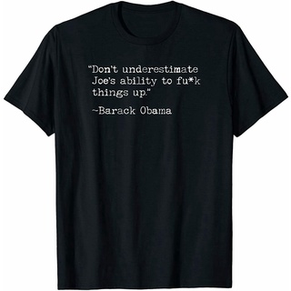 เสื้อยืดคอกลมใหม่ เสื้อยืด พิมพ์ลาย Dont underestimate Joes ability to Fuch things 3ICAS-5XL