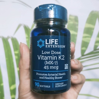 Low Dose Vitamin K2 (MK-7) 45mcg 90 Softgels (Life Extension®)