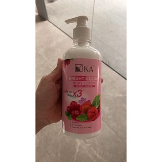 KA body lotion โลชั่นกลิ่นหอมสดชื่น เนียนใส ขนาด 430g.