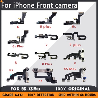 Oem กล้องหน้าขนาดเล็ก สําหรับ iPhone 5S SE 5 6 6s 7 8 Plus X XR XS XsMax เซนเซอร์พร็อกซิมิตี้ หน้ากล้อง สายเคเบิลอ่อน อะไหล่ซ่อม