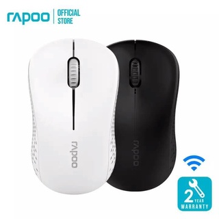 Rapoo M20 Wireless Optical Mouse 2.4GHz (MSM20) /Wireless Optical Mouse 1620 , Wireless USB คละสี ดำ/ขาว ประกัน 2 ปี