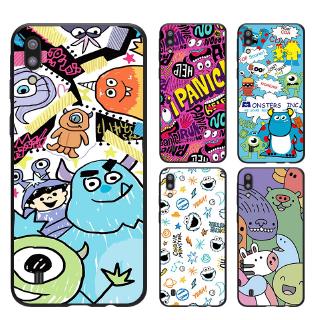 เคส SAMSUNG A24 A14 A34 A54 5G A11 M11 4G 5G A51 A30 A20 A71 A70 A70SS A70 A70S มือถือสำหรับโทรศัพท์มือถือลายการ์ตูนมอนสเตอร์สําหรับ